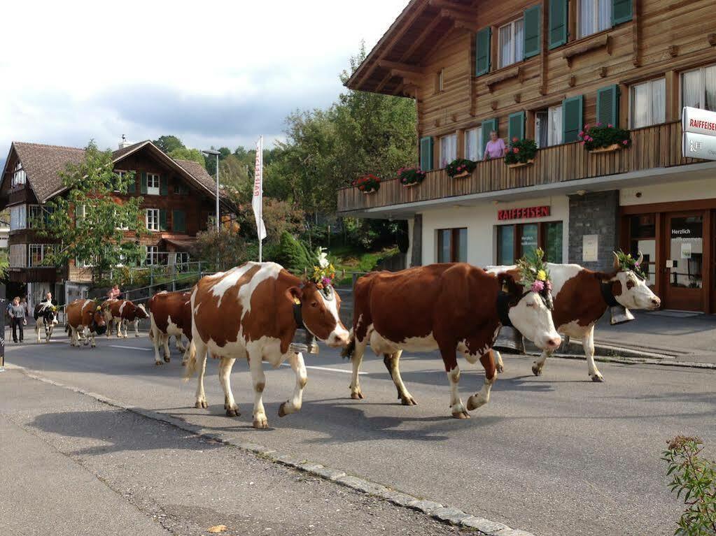 Bellevue Baeren Hotel & Restaurant Krattigen Zewnętrze zdjęcie